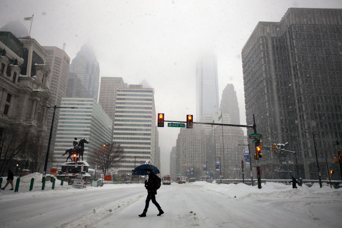 winter storm Philly