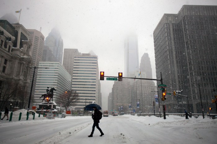 winter storm Philly