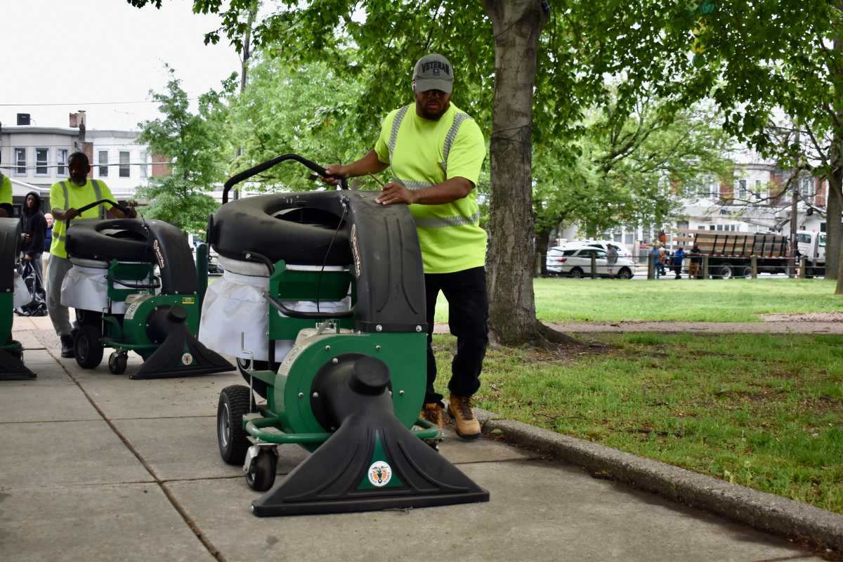cleaning program Mayor Philly