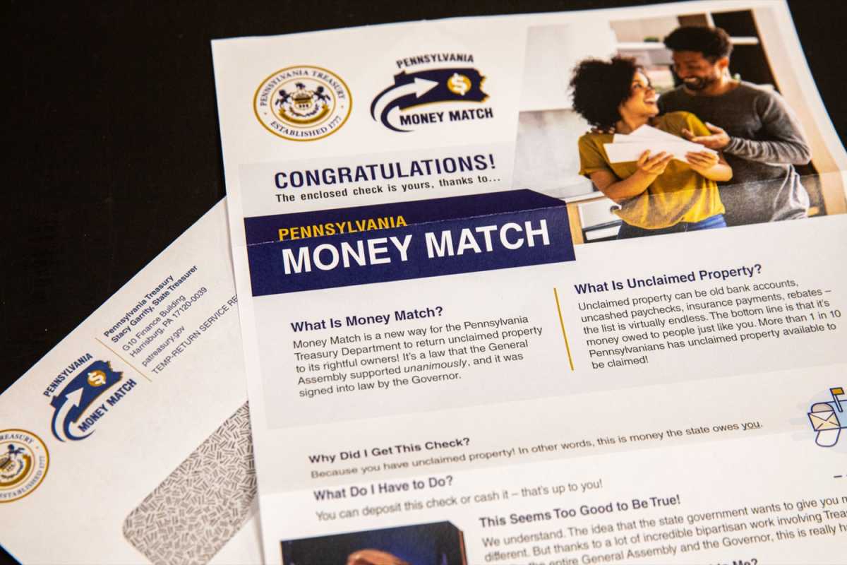 check Pennsylvania Money Match