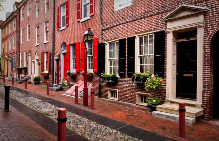 Elfreth’s Alley Philadelphia