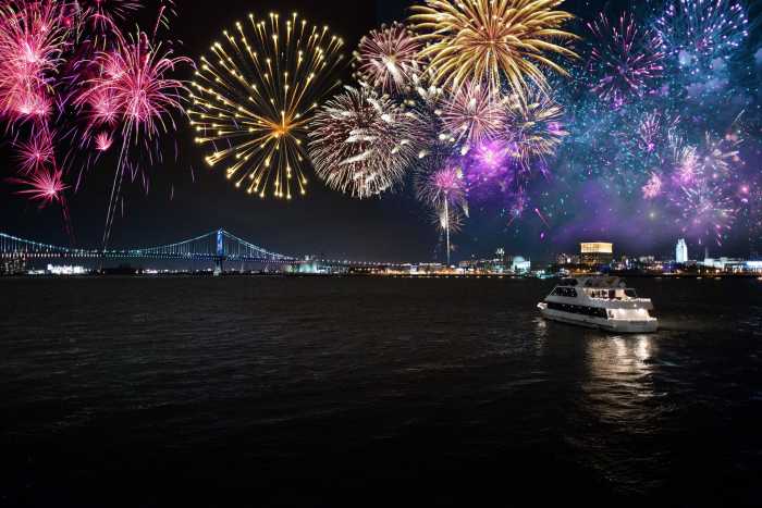 4th of July fireworks in Philadelphia