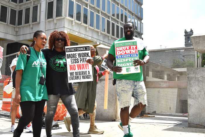 municipal strike Philadelphia