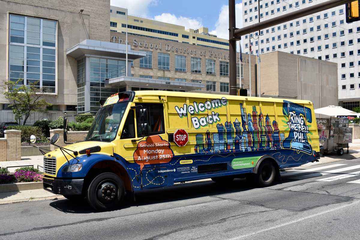 back-to-school school bus tour Philly