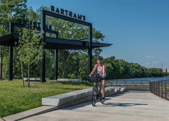 biking, hiking, running paths