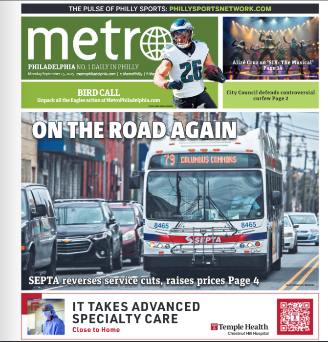 Newspaper cover